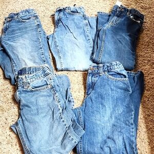 Size 10 kids jeans all different brands
